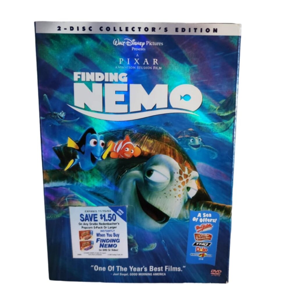 EUC Finding Nemo DVD 2 Disc Collector's Edition